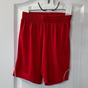 Red Kid’s Athletic Shorts